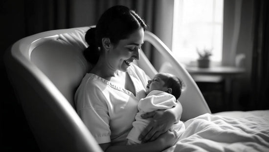 New Mom With Her New Born