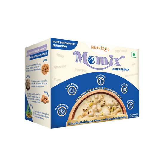 Momix Kharik & Makhana Kheer with Dashmularishta For Post Partum Recovery