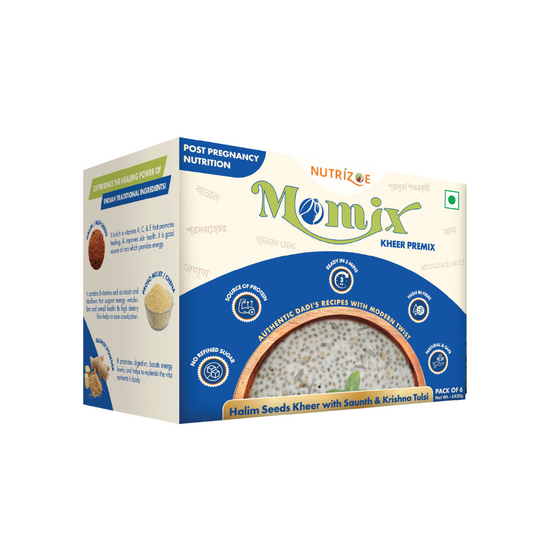 Momix Halim/Aliv Seeds Kheer with Saunth and Krishna Tulsi For Post Partum Recovery