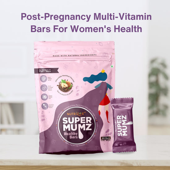 Supermumz - Healthy Multivitamin bars for Post-Partum Recovery | Pack of 20